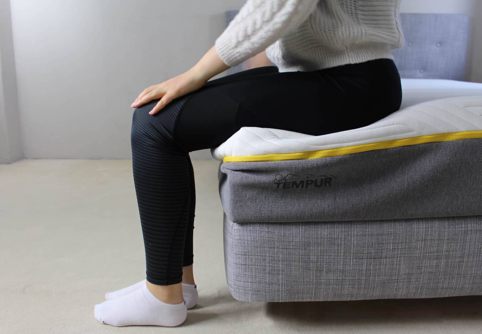 Tempur Sensation Elite zinkdiepte zittend